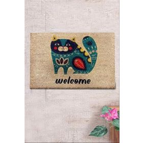 Chilai Home Coco Prani 40x60 cm Doğal Koko Kıl Paspas