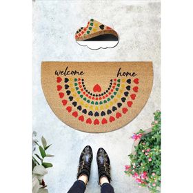 Chilai Home Coco Sollen 45x75 cm Doğal Koko Kıl Paspas