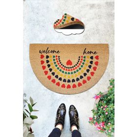 Chilai Home Coco Sollen 45x75 cm Doğal Koko Kıl Paspas