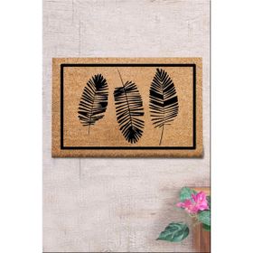 Chilai Home Coco Stol 40x60 cm Doğal Koko Kıl Paspas