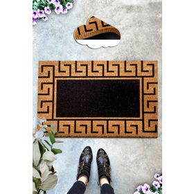 Chilai Home Coco Versace Doğal Koko Kıl Kapı Önü Paspası