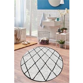 Chilai Home Creix Çap 100x100 Cm Banyo Halısı