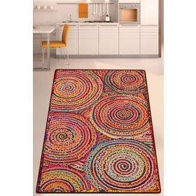 Chilai Home Crop Circle 80x150 cm Dekoratif Halı