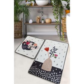 Chilai Home Darling 2'li Set Djt Banyo Halısı