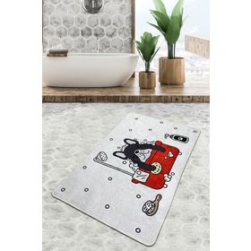 Chilai Home Dogs Shower Djt 70x120 cm Banyo Halısı
