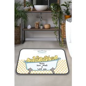 Chilai Home Ducks Djt 70x120 cm Banyo Halısı