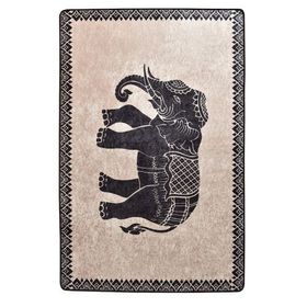 Chilai Home Elefante Nero Djt 80x120 cm Dekoratif Halı