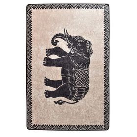 Chilai Home Elefante Nero Djt 80x120 cm Dekoratif Halı
