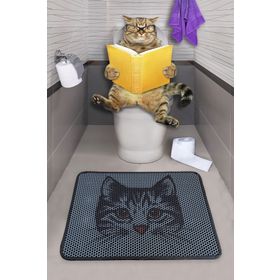 Chilai Home Elekli Kao Kedi Kumu Paspası