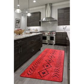 Chilai Home Fiona Kırmızı Djt 100x200 cm Dekoratif Halı
