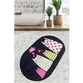 Chilai Home Four Cats Djt 70x120 cm Banyo Halısı