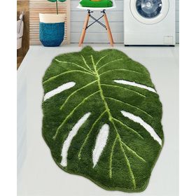 Chilai Home Frunze 80x120 cm Yıkanabilir Kaymaz Taban Banyo Halısı