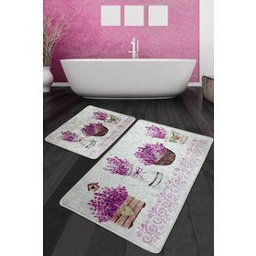 Chilai Home Giardino Di Lavanda Djt 2'li Set Banyo Halısı