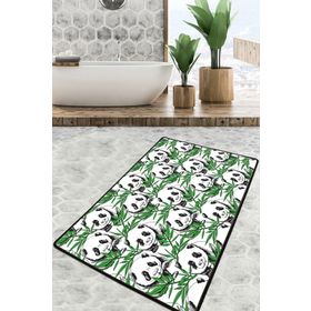 Chilai Home Green Panda Djt 70x120 cm Banyo Halısı