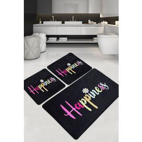 Chilai Home Happiness Djt 3'lü Set Banyo Halısı