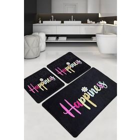 Chilai Home Happiness Djt 3'lü Set Banyo Halısı