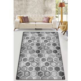 Chilai Home Hexagon 80x150 cm Dekoratif Halı