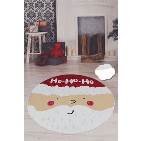 Chilai Home Ho Ho Ho Djt Çap Yeni Yıl 140x140 cm Halı
