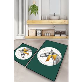 Chilai Home Horse Djt 2'li Set Banyo Halısı