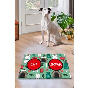 Chilai Home Hut Bowl Kedi Köpek Mama Eğitim Paspası
