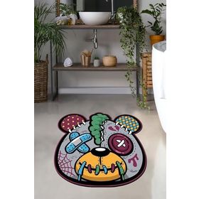 Chilai Home Injured Panda 100x100 cm Banyo Halısı