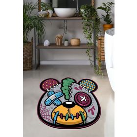 Chilai Home Injured Panda 140x140 cm Banyo Halısı