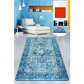 Chilai Home Isabel Mavi Djt 140x190 cm Dekoratif Salon Halısı