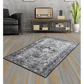 Chilai Home Isabel Siyah Djt 100x200 cm Dekoratif Salon Halısı