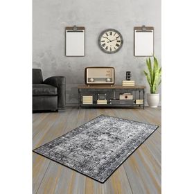 Chilai Home Isabel Siyah Djt 80x200 cm Dekoratif Salon Halısı