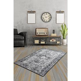 Chilai Home Isabel Siyah Djt 80x200 cm Dekoratif Salon Halısı