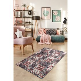 Chilai Home Jasmin Gri Djt 120x180 cm Dekoratif Salon Halısı