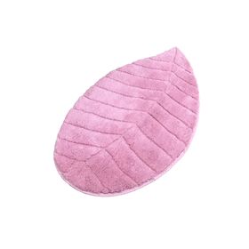 Chilai Home Jungle Leaf Pembe 60x100 cm Banyo Halısı