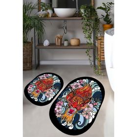 Chilai Home Lakingo Djt 2'li Set Banyo Halısı