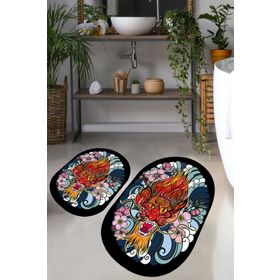 Chilai Home Lakingo Djt 2'li Set Banyo Halısı
