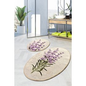 Chilai Home Lavender Djt 2 Li Set Banyo Halısı