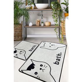 Chilai Home Likeable 2'li Set Djt Banyo Halısı