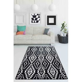 Chilai Home Mabel Djt Siyah 80x200 cm Dekoratif Halı