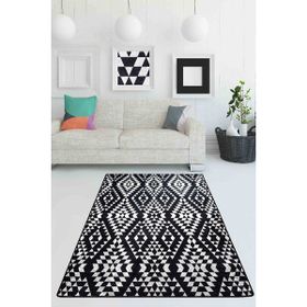 Chilai Home Mabel Djt Siyah 80x200 cm Dekoratif Halı