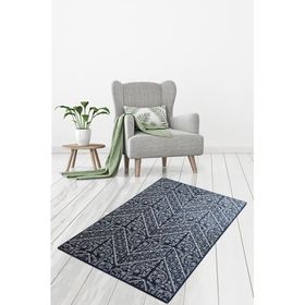 Chilai Home Maggie Cobalt Mavi Djt 140x190 cm Dekoratif Salon Halısı