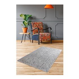 Chilai Home Maggie Gri Djt 100x200 cm Dekoratif Salon Halısı