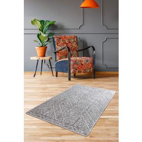 Chilai Home Maggie Gri Djt 60x140 cm Dekoratif Salon Halısı