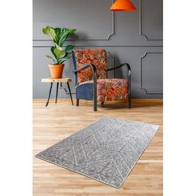 Chilai Home Maggie Gri Djt 80x150 cm Dekoratif Salon Halısı
