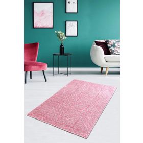Chilai Home Maggie Pembe Djt 60x140 cm Dekoratif Salon Halısı