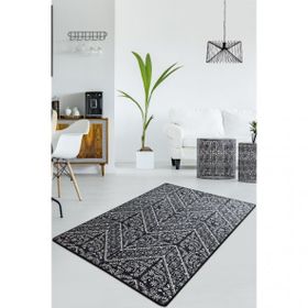 Chilai Home Maggie Siyah Djt 60x140 cm Dekoratif Salon Halısı