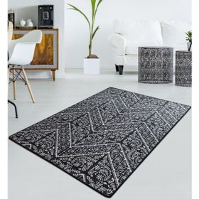 Chilai Home Maggie Siyah Djt 80x200 cm Dekoratif Salon Halısı