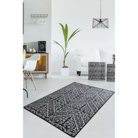 Chilai Home Maggie Siyah Djt 80x200 cm Dekoratif Salon Halısı