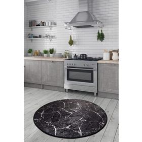 Chilai Home Marble Djt Çap 100 cm Banyo Halısı