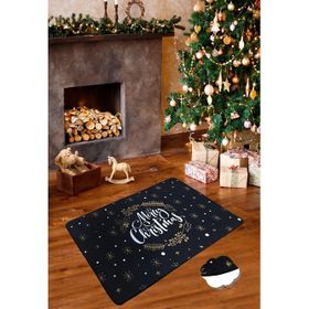 Chilai Home Merry Christmas Djt 100x100 cm Dekoratif Salon Halısı