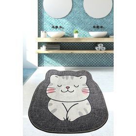 Chilai Home Neko Djt 120x120 cm Banyo Halısı
