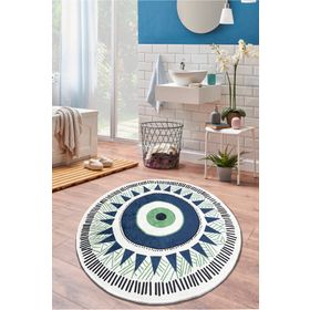 Chilai Home Occhio 140x140 cm Banyo Halısı